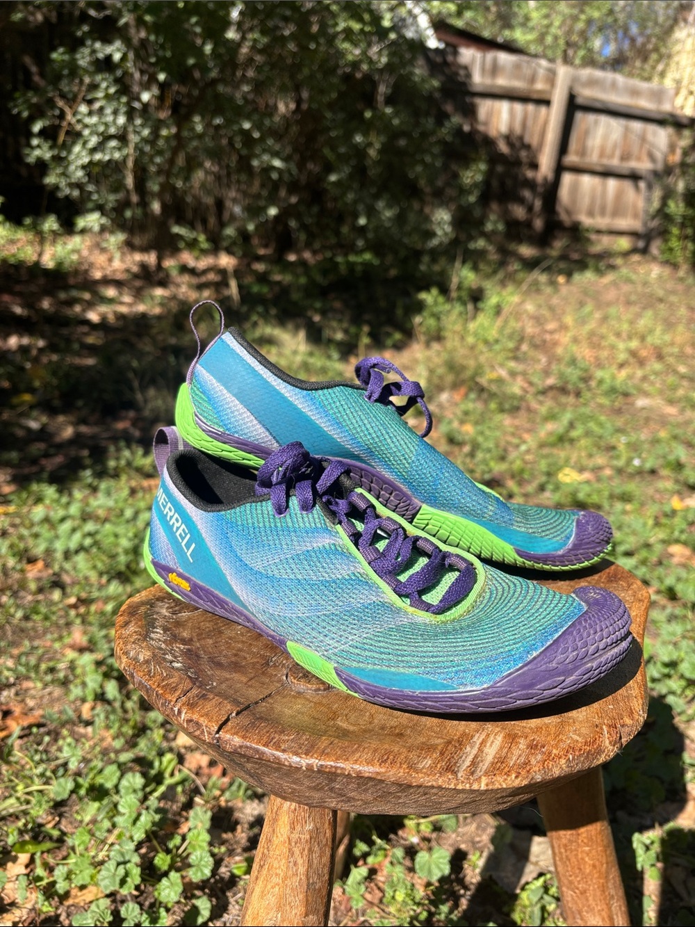 Merrell Blue Purple and Green Low Profile Sneakers - Women’s 7.5